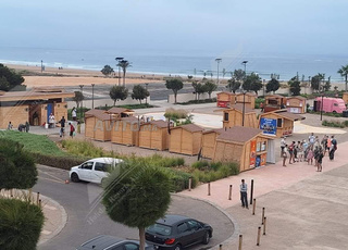 Duplex au bord de la plage à Taghazout Bay Taounza