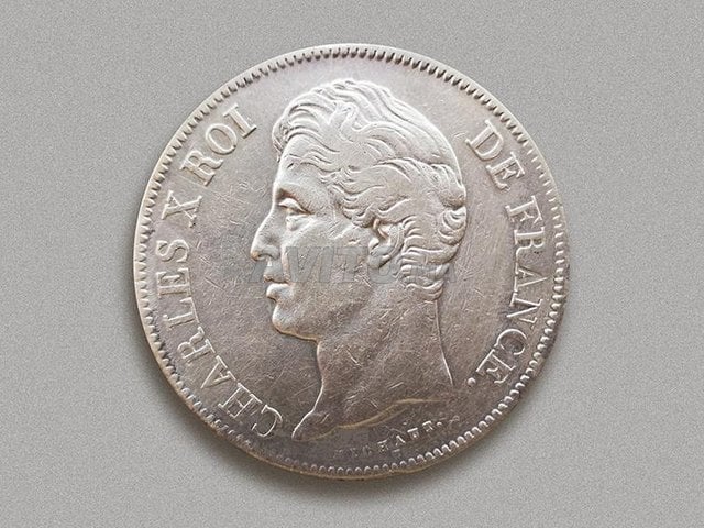 Francs France 1848A  & 1830M  ARGENT Métal 