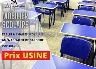 MOBILIER SCOLAIRE