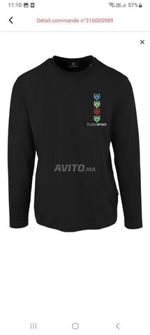 Pull Noir - Marque Philipp plein