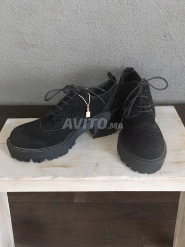Chaussures noires Pull&Bear