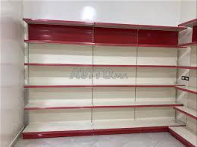 étager lourd, léger  et  supermarché 