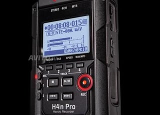 مسجل زوم H4nPro الأسود