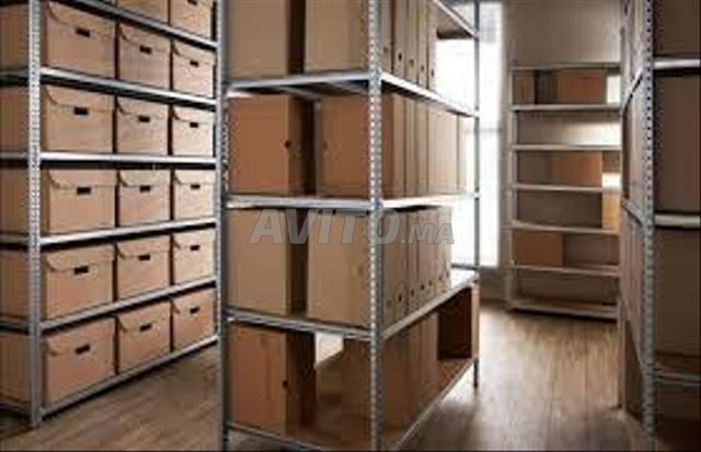 étager pour stockage et supermarché 