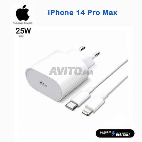 Adapter iphone 14 pro max usb-c 25w 