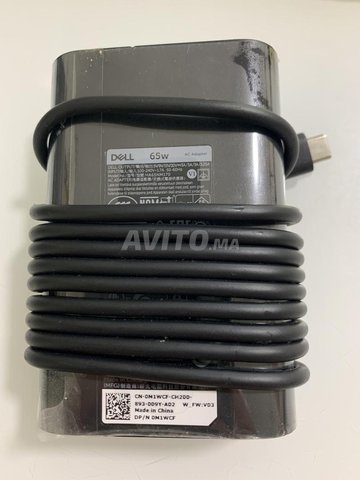 CHARGEUR DELL TYPE-C 65W ORIGINAL