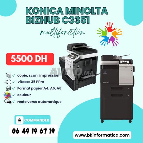 PHOTOCOPIE MINOLTA COULEUR GARANTIE 