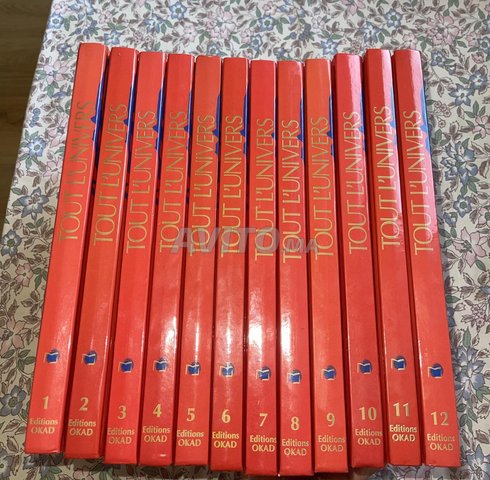 encyclopédie tout l’univers (12 livres)