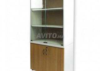 Armoire de rangement en bois de bureau 