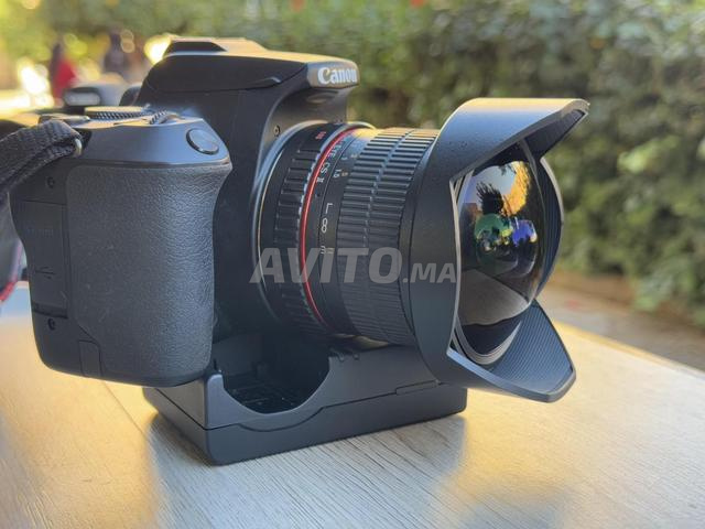 Canon Eos 1000D zoom et 2 batteries