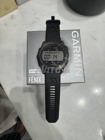 Montre garmin fenix 7X saphire solar