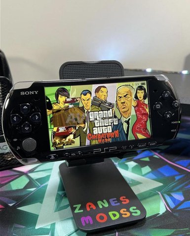 PSP Slim Flashé Avec 15 Jeux Installé