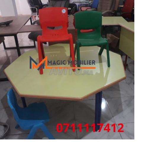 🖍️ Mobilier Scolaire Semi-Métallique  🖍️ - 2