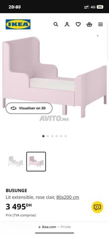 Deux lits IKEA on très bon état 