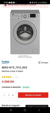machine à laver BEKO