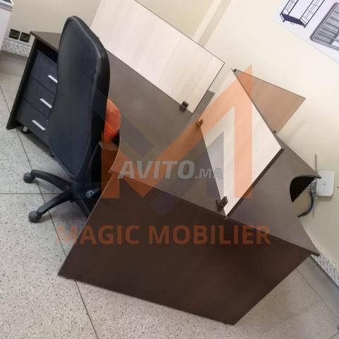 Bureau Margueritte en Bois avec Fauteuil Opérateur - 2