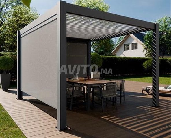 pergola en aluminium en promo 