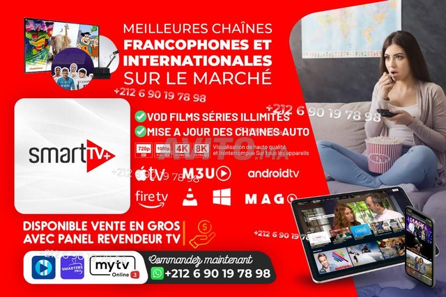 Abonnement SMART plus TV 12 Mois