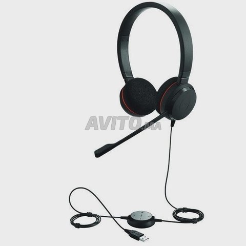 Micro-casque filaire stéréo Jabra Evolve 20