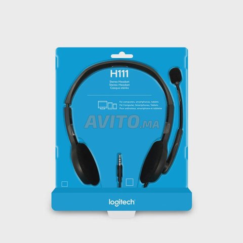 Logitech Casque H111 Multidispositif Stéréo micro