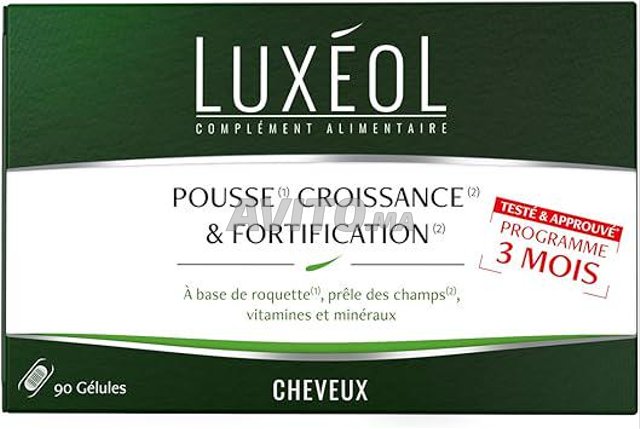 LUXÉOL Pousse Croissance & Fortificationnn  3 Mois