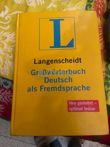 Langenscheidt wörterbuch dictionnaire allemand
