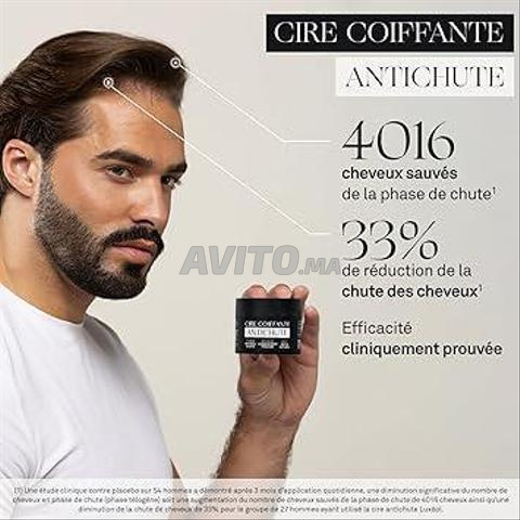 LUXEOL - Cire Coiffante Antichute