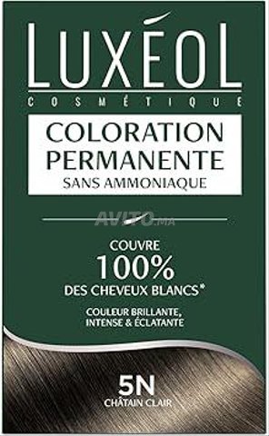 LUXEOL - Coloration Permanente 5N Châtain Clair 