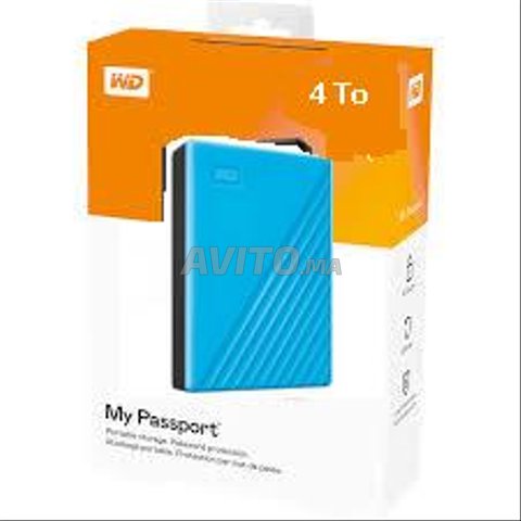 Disque dur externe capacité 4 To USB 3