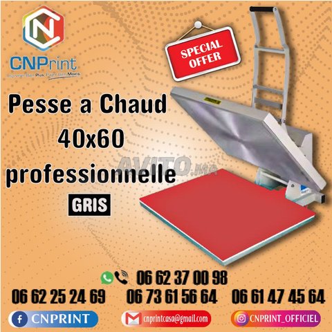 Presse a Chaud 40/60 Gris