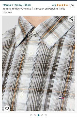 chemise tommy hilfiger 