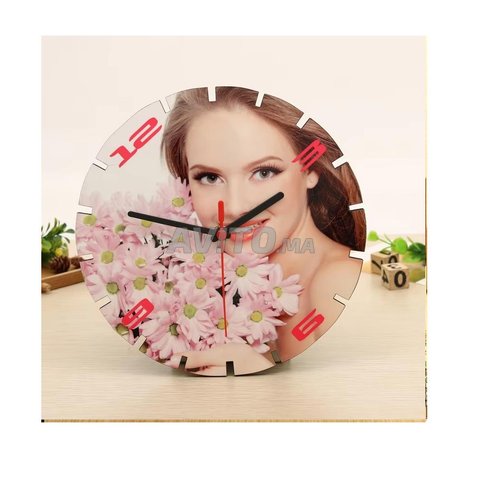 Horloge Sublimation MDF