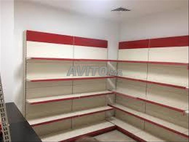 rayonnage supermarché maroc - 2