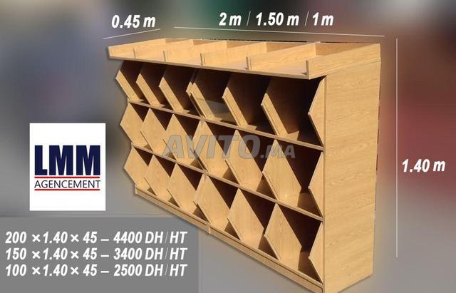 étager en bois