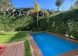 Très joli rez de jardin à louer vide à Derb