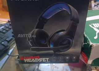  casque Gamer grand casque avec micro Neuf