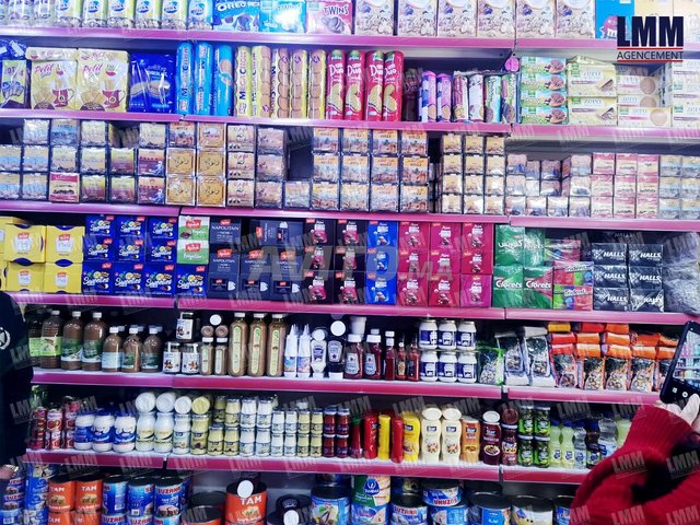 rayonnage hanout et suprette Soukaina Z