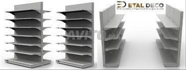 rayonnage supermarché maroc - 2