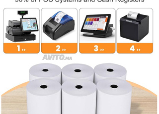 Rouleau caisse 80/70