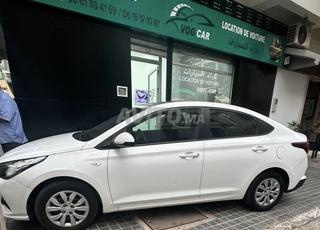 Hyundai accent للإيجار في كازا