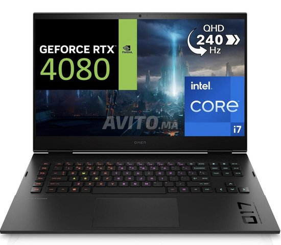 HP Omen i7-13700HX Rtx4080 32Go/1To (neuf)
