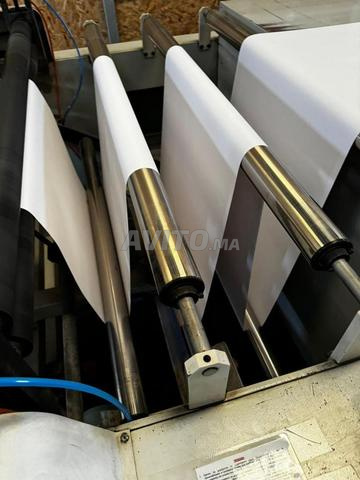 machine coupeuse bobine papier et carton