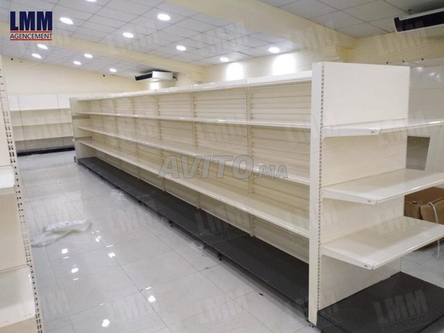 rayonnage super marche 