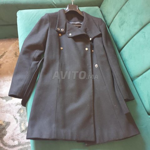 manteau noir pour femmes