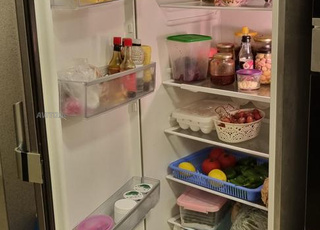 Réfrigérateur Bosch Inox moteur allemand 