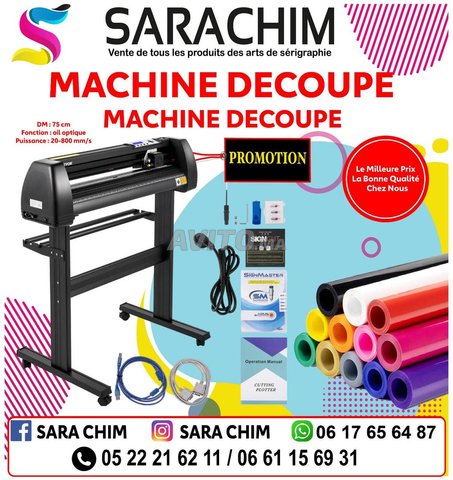 Plotter Découpe Flex et vinyl 75 cm 