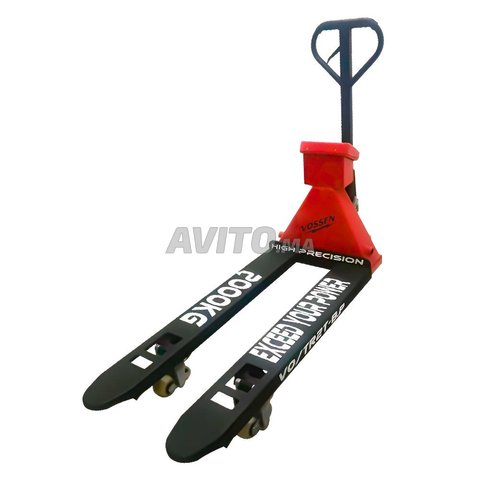 Transpalette  peseur  VOSSEN 2 Ton avec imprimante 