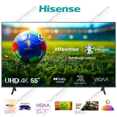 Hisense 55 SMART TV 4K Ultra HD - Série A6NT