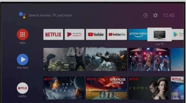TV 4K UHD TOSHIBA 50  AndroidTV -Google Assistant 