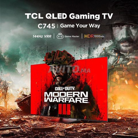 TCL 55 QLED Google TV™ AIPQ™  144Hz 55C745
